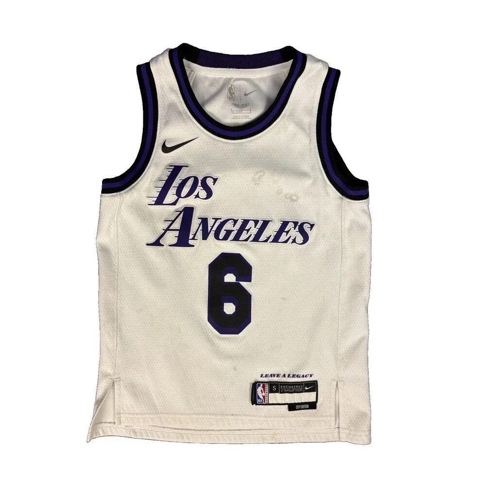Nike LeBron James Leave A Legacy Swingman Jersey #6 Youth Size Small